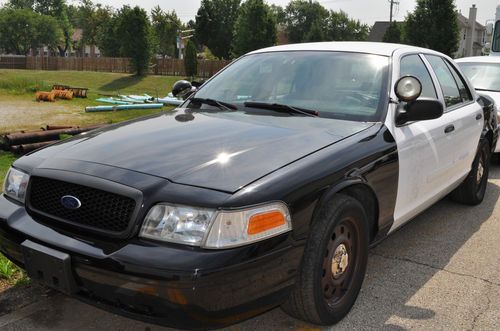 2008 ford crown victoria police interceptor sedan 4-door 4.6l