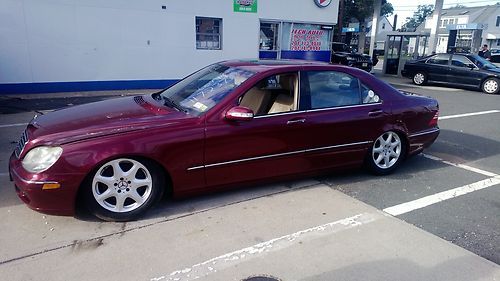 2003 mercedes s500 4matic  ny salvage certifacate parts/ ez fix car does not run