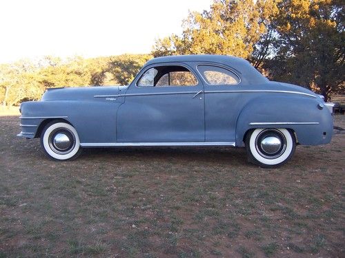 1948 chrylser new yorker coupe rat rod hot rod