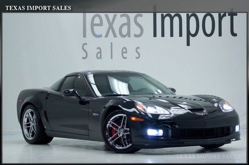 2007 corvette z06 21k miles,black/black,heads-up,we finance