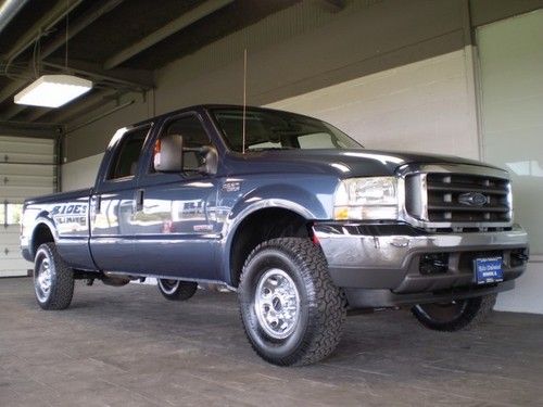 2004 ford f250 crew cab 4wd 6.0l diesel 75k cali truck