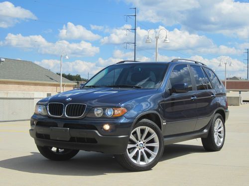 2004 bmw x5 *76k miles, clean carfax, 20" m package wheels, very clean 2 owners*