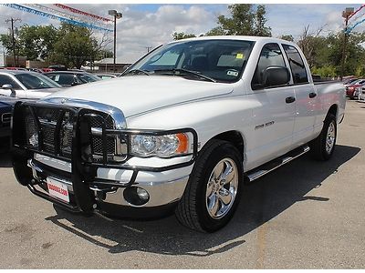 5.7l hemi slt lone star grill guard nerf bars bed liner 20in chrome power seat