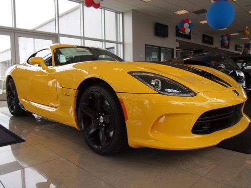 Srt viper 6 speed manual race yellow