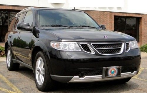 2008 saab 9-7x 4.2i sport utility awd navigation, dvd, leather, sun roof