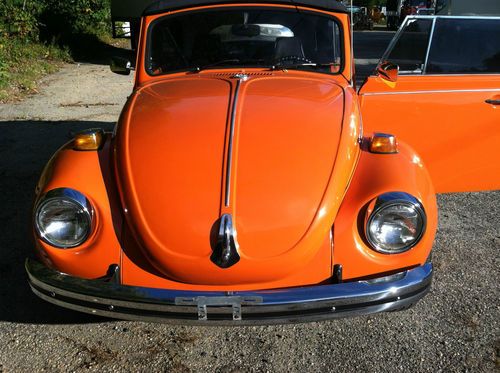 Volkswagen beetle convertible 1972