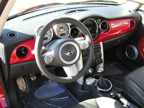 2005 Mini Cooper S JCP chili red ZSP sport pkg 1 owner 35 K miles loaded extras, US $17,000.00, image 9