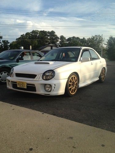 2002 subaru impreza wrx built 2.5l 6 speed roll cage low miles