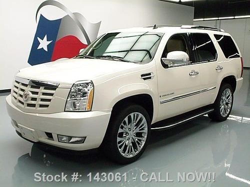 2009 cadillac escalade sunroof nav dvd rear cam 82k mi texas direct auto