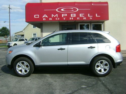 2012 ford edge se awd 3.5l v6 18" wheels one owner clean carfax like new save!!!