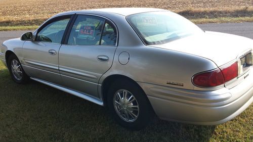 2002 buick lesabre custom sedan 4-door 3.8l silver