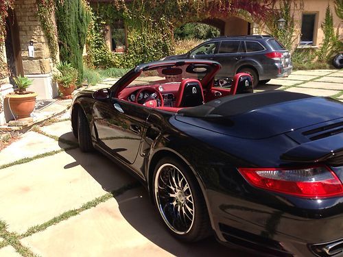 2008 porsche 911 turbo convertible 2-door 3.6l