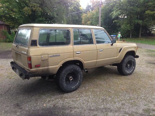 1892 toyota fj60 land cruiser landcruiser fj40 mercedes benz diesel om617, image 3