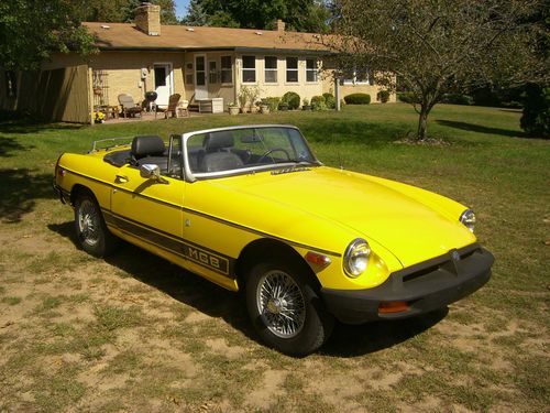 1977 mg mgb mk iv convertible 2-door 1.8l