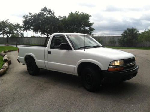 2003 chevrolet s-10 reg cab low miles 1 owner us bankruptcy court auction