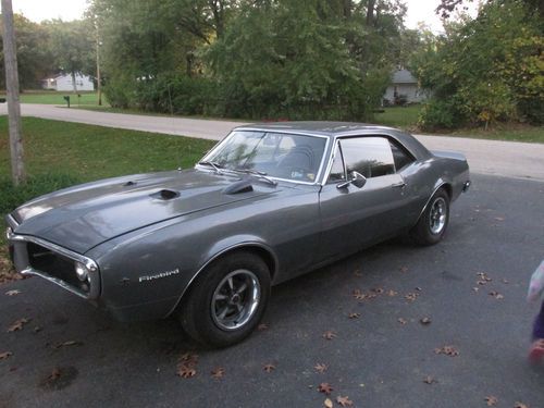1967 pontiac firebird 4 speed car v8 new motor runs excellent see video 68 69 70