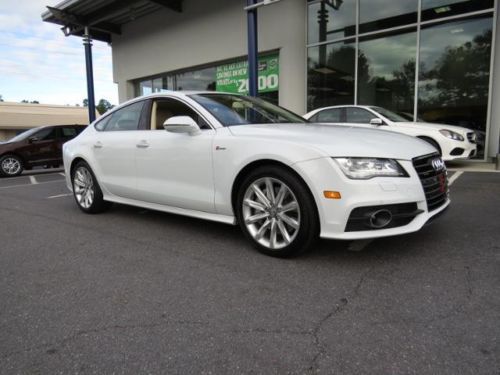 2014 audi a7 3.0t quattro navigation/powerglassmoonroof/bose premium audio