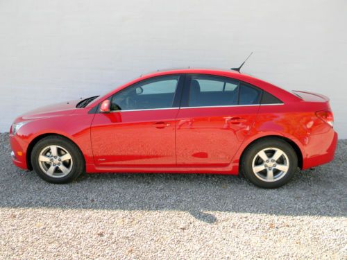 2013 chevrolet cruze 4dr sdn auto rs lt 1394 low miles air conditioning