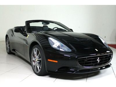 2012 ferrari approved cpo nero california warranty 7 year maint pkg