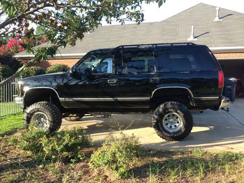 1996 chevy tahoe lt 4x4 lifted