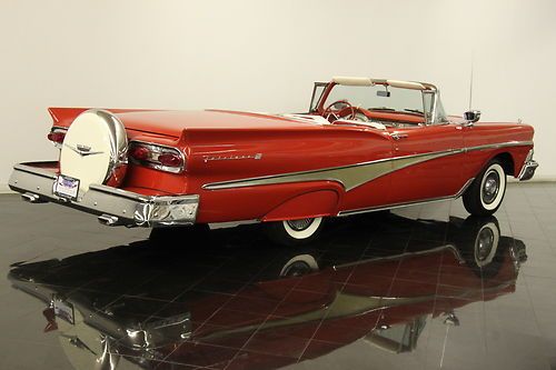 1958 Ford Fairlane 500 Skyliner Retractable 352ci V8 Automatic Power Options, US $48,900.00, image 2