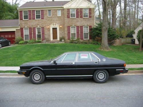 1982 maserati quattroporte iii