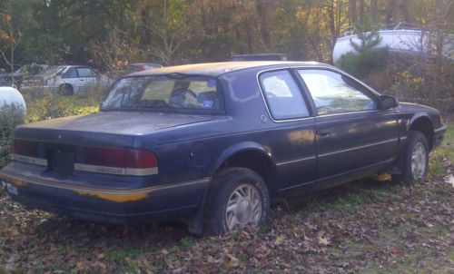 1989 mercury cougar ls sedan 2-door 3.8l