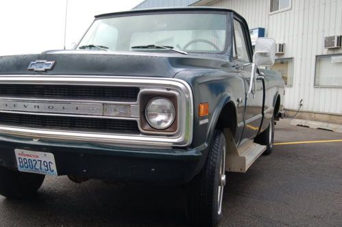 1970 Chevrolet Series 10 LWB 4x4 350/350 "one family owned" factory build sheet, image 3