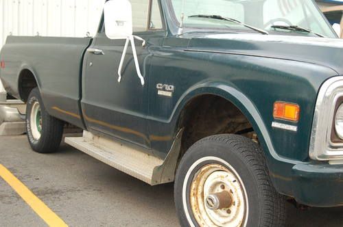 1970 Chevrolet Series 10 LWB 4x4 350/350 "one family owned" factory build sheet, image 4