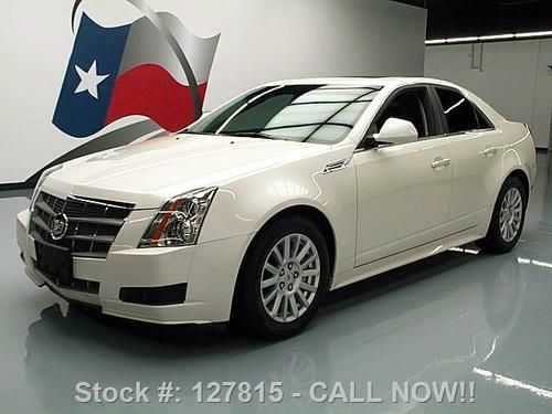 2010 cadillac cts 3.0l v6 leather pano sunroof bose 45k texas direct auto