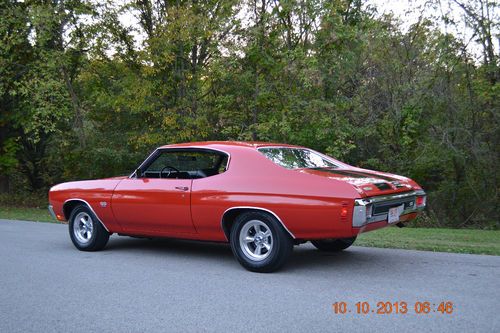 1970 CHEVELLE SS 350 AUTO SUPER SOLID BEAUTIFUL PAINT VERY NICE CAR, US $19,995.00, image 2