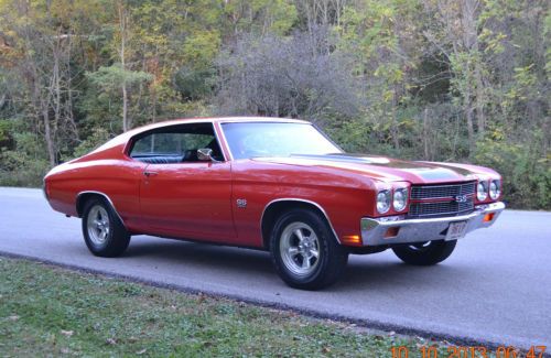1970 CHEVELLE SS 350 AUTO SUPER SOLID BEAUTIFUL PAINT VERY NICE CAR, US $19,995.00, image 4