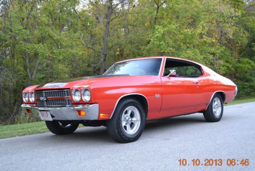 1970 CHEVELLE SS 350 AUTO SUPER SOLID BEAUTIFUL PAINT VERY NICE CAR, US $19,995.00, image 5