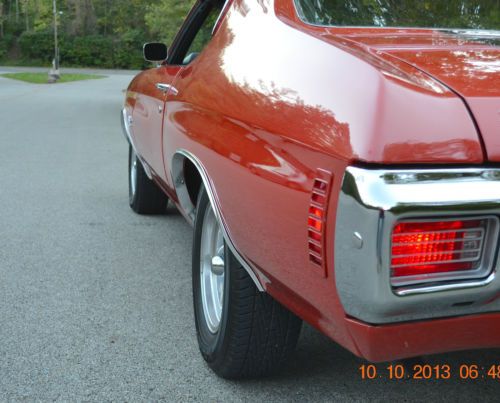 1970 CHEVELLE SS 350 AUTO SUPER SOLID BEAUTIFUL PAINT VERY NICE CAR, US $19,995.00, image 11