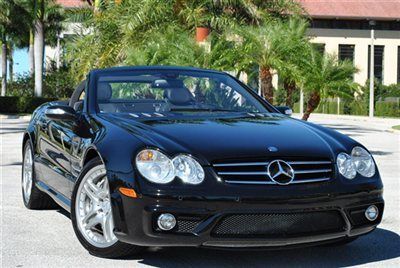 2008 sl55 - ultra rare amg performance pkg - pano roof - $153k msrp - florida
