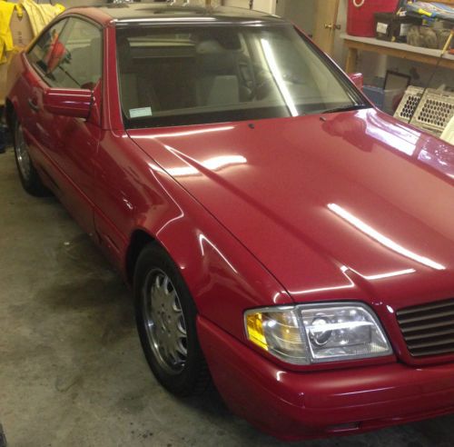 1997 Mercedes-Benz SL600 Base Convertible 2-Door 6.0L ONLY 42,000 MILES V12 ENG, image 2