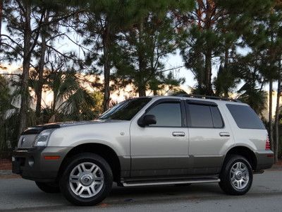 2004 mountaineer v6 awd luxury package * no reserve * dvd ford explorer