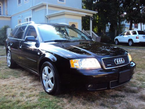 2002 audi a6 quattro avant classy black sassy wagon awd great shape $ave now !!