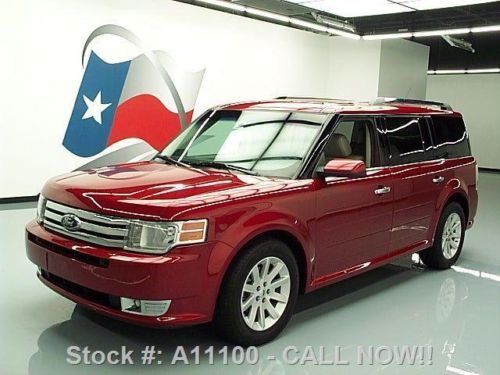 2009 ford flex sel htd leather sync 7-passenger 65k mi texas direct auto