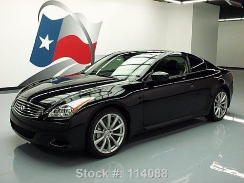 2008 infiniti g37 sport 6-spd sunroof nav rear cam 75k texas direct auto