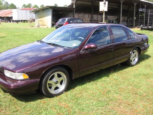 1995 impala ss 72 original miles  , garage kept no modifications