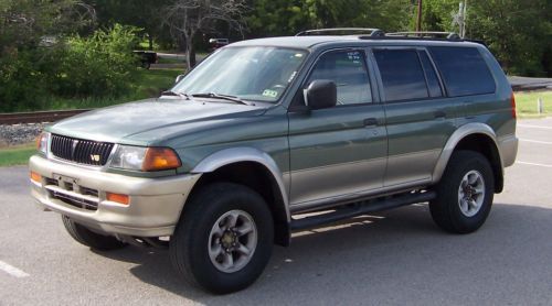 1998 mitsubishi montero sport runs great -- no reserve