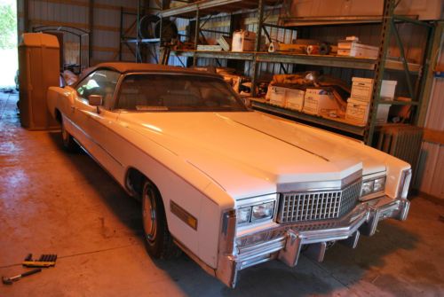 1975 cadillac eldorado base convertible 2-door 8.2l