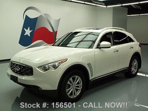 2009 infiniti fx 35 awd sunroof climate seats 18&#039;s 68k texas direct auto