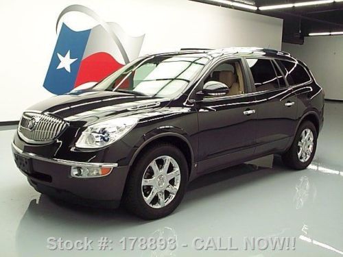 2009 buick enclave cxl 7-pass leather nav rear cam 68k texas direct auto