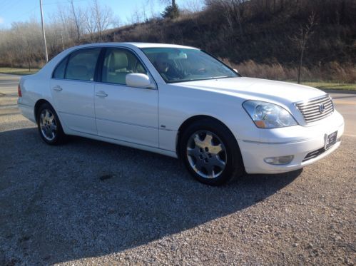 2001 lexus ls 430 one owner! great carfax, with video!!!! low reserve to sell!!!