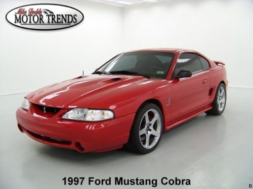 1997 ford mustang svt cobra #604 procharger racing seats mach 460 audio 60k