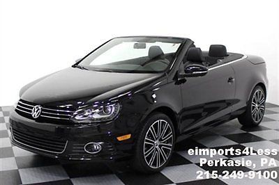 2.0tsi sport package convertible turbocharged 2013 eos vw company car black