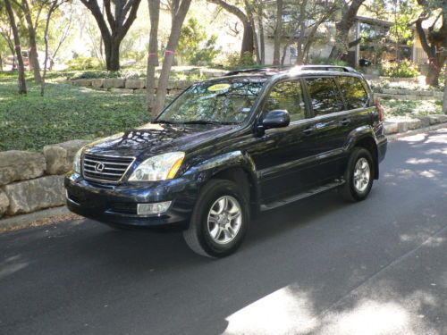 Gx470 super low miles perfect carfax 1 owner 7 passenger heated seats xtra clean