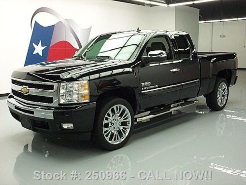 2011 chevy silverado lt ext texas ed 22&#034; wheels 25k mi texas direct auto